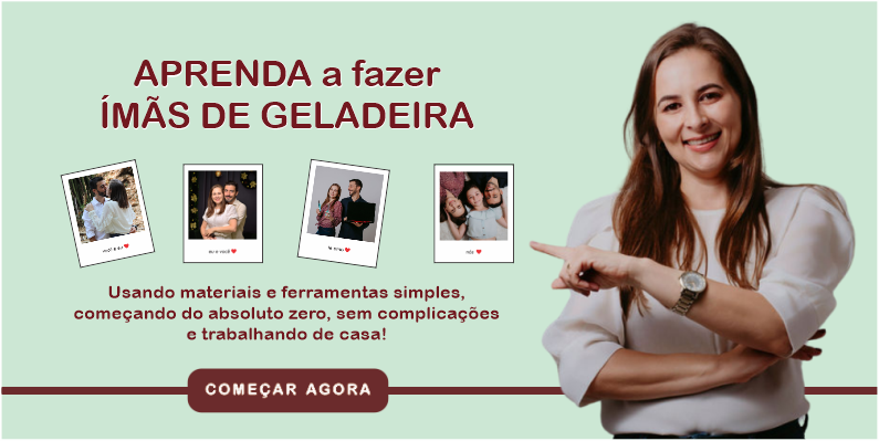 Aprenda a fazer ímãs de geladeira com fotos, materiais e ferramentas simples, começando do zero.